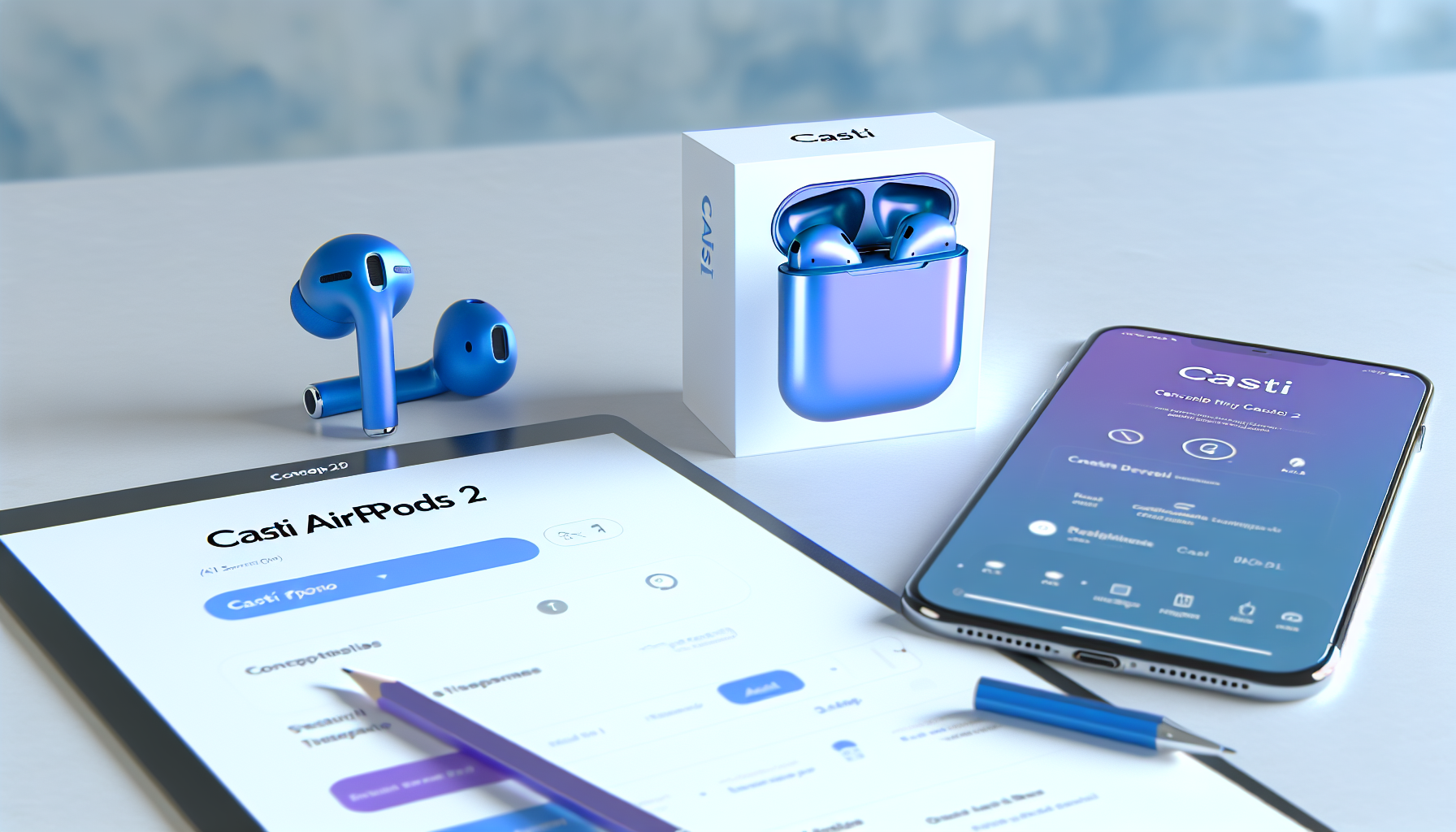 casti airpods 2